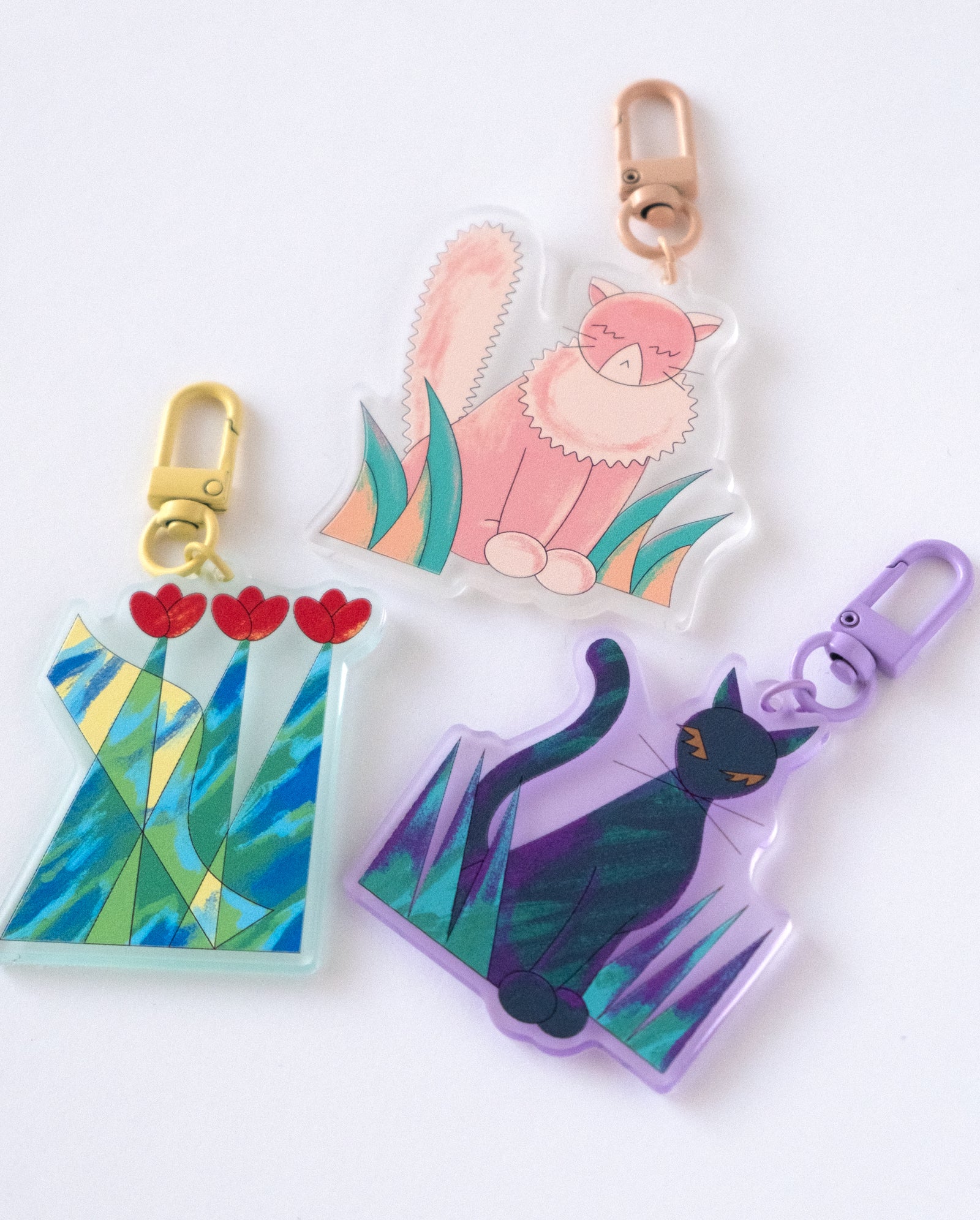 uki uki  Acrylic Keychain