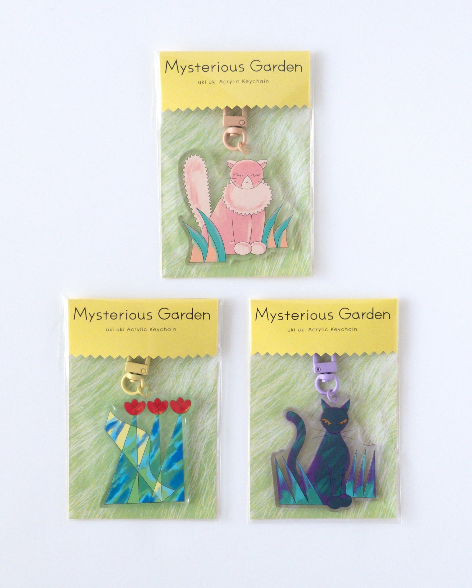 uki uki  Acrylic Keychain