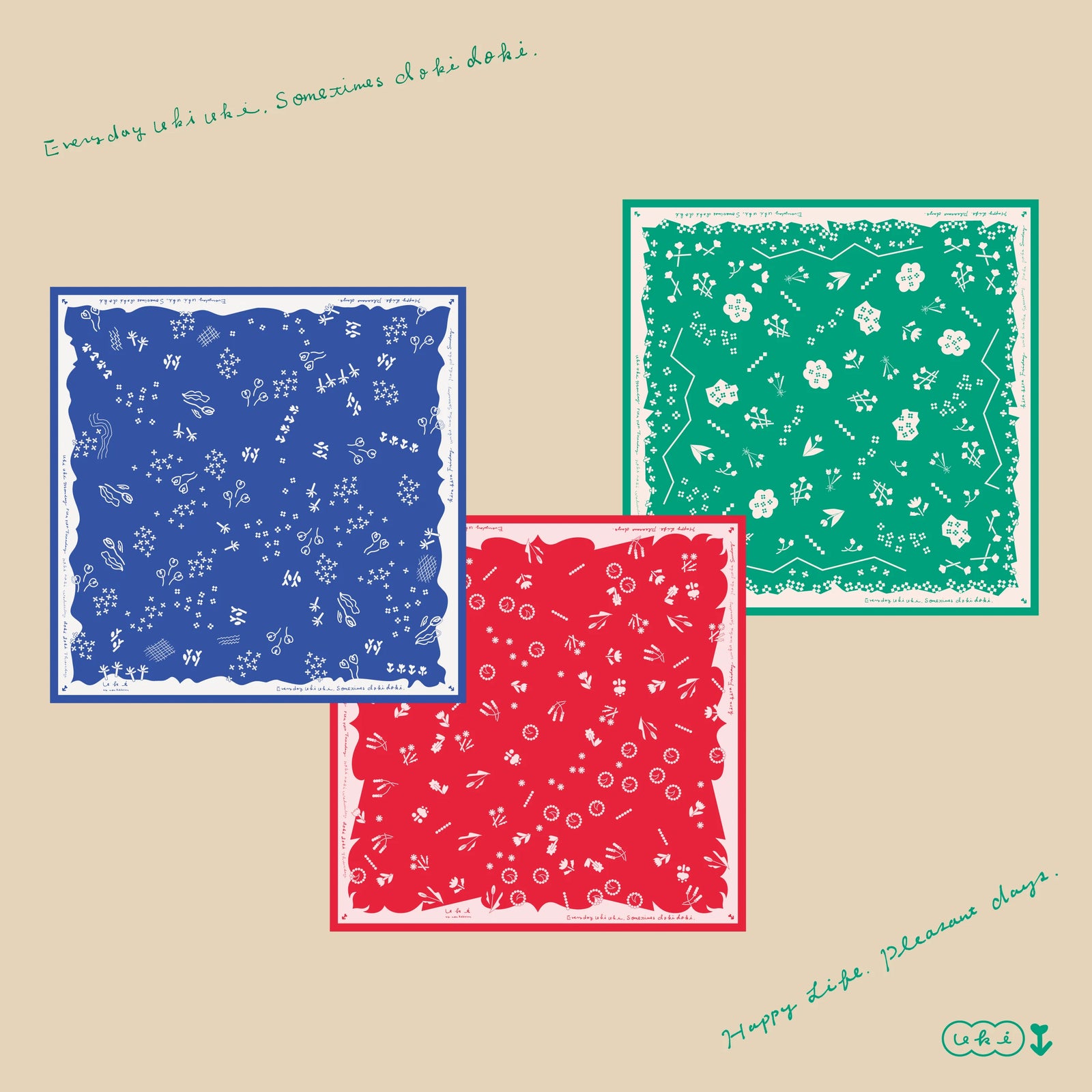 uki Big Handkerchief